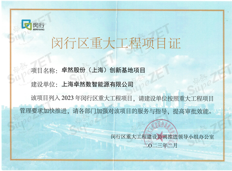 共建未来丨AG尊龙凯时股份（上海）创新基地亮相“2023年闵行区重大工程项目开工仪式”主会场！